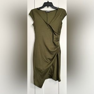 Olive Short Dress